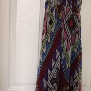 Hive & Honey Strips Multicolored Geometric Print L